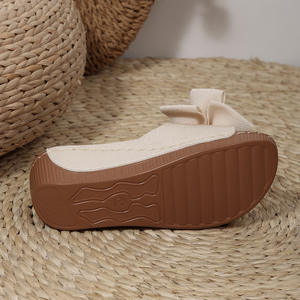 Nouvelle Collection 2026 – Sandales Compensées Décontractées pour Femmes avec Nœud Décoratif et Bout Ouvert – Confort Optimal - Product Image 6