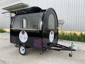 Ustomied-carrito de remolque de comida rápida, set de barras móviles de tienda de helados a la venta - Product Image 3