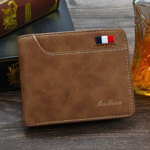 Nouveau <span class=keywords><strong>portefeuille</strong></span> décontracté pour homme, <span class=keywords><strong>portefeuille</strong></span> à trois volets, porte-monnaie, grande capacité, porte-cartes multiples, <span class=keywords><strong>portefeuille</strong></span> court - Product Image 2