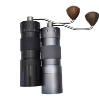 Mini moulin à café manuel expresso Portable 420 Al-Alloy CNC Usinage Type de réglage Brochage