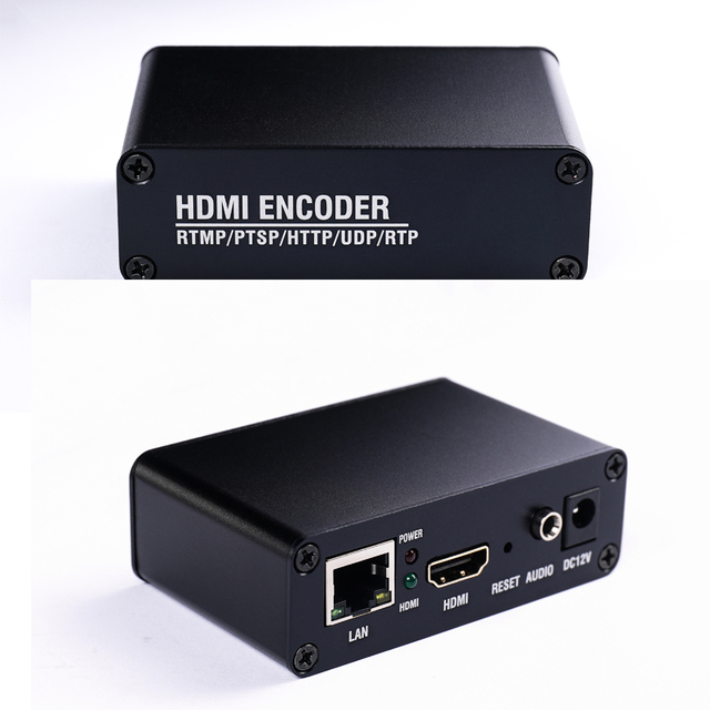 H.265 Mini for Encoder for Live Broadcast with 1080P Resolution Supporting TS/HLS Protocols for Facebook & YouTube System