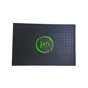 Personalized PVC <b>Silicone</b> Beer <b>Mat</b> Rubber Bar Runner Spill Pad Pub Rail <b>Mat</b> Drip Tray Non Slip Service Pad - Product Image 1