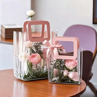 Sacs de bienvenue en PVC transparent givré personnalisés pour invités de mariage, petits sacs cadeaux tendance en forme de dessin animé, vente en gros