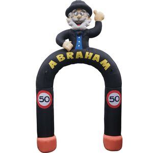 Aufblasbare sarah-superwoman-puppe mit gebläse und altersbekanntzug 3,8m hohe aufblasbare puppe zum verkauf - Product Image 3