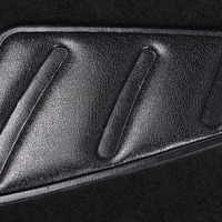 Accessoires automobiles, tapis de voiture universels antidérapants en nylon noir, ensemble complet de 4 pièces, Chine, avec un design floral fantaisie