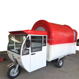 Camion de nourriture électrique rose à 3 roues, chariot mobile pour boissons, camion de café de rue à vendre, tricycle électrique pour la vente de nourriture - Product Image 6