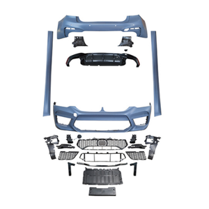 Kit de cuerpo completo de envío rápido para BMW New 5 Series M5 <span class=keywords><strong>G30</strong></span> 2018-2020 Surround Car Parachoques delantero modificado Parachoques trasero - Product Image 2