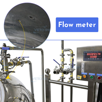 Équipement de fabrication cosmétique automatique en acier inoxydable 2000L, homogénéisateur sous vide pour crème corporelle et lotion, machine à fabriquer de la mayonnaise