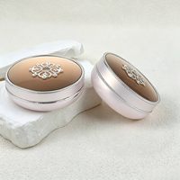 Kotak Kemasan Cushion Magnetik Bulat Kosong A719 untuk Foundation BB CC Cream, Warna Nude, Harga