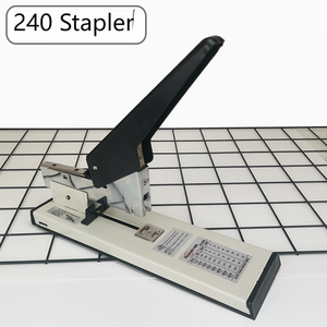 240-पृष्ठ भारी शुल्क स्टेपलर, मैनुअल पुश-आउट बाध्यकारी - Product Image 6