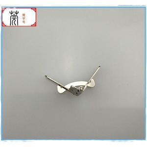 Charnière de meuble Guan Yan Wujin 22x29mm 90 degrés en fer plaqué pour boîte à bijoux et porte de placard - Product Image 5