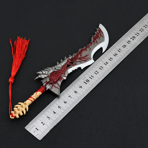Journey West Wild King Anime <span class=keywords><strong>Film</strong></span> & Télévision Demon Blade 21CM Couteau de <span class=keywords><strong>d</strong></span>émon en alliage de zinc, modèle <span class=keywords><strong>d</strong></span>'arme, pièce de collection, cadeau pour garçon - Product Image 3