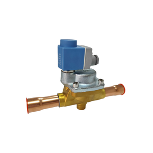 Yüksek kalite 220V elektronik kontrol Solenoid vanalar endüstriyel soğutma sistemi parçası pirinç Metal ısı değişim bileşeni - Product Image 4