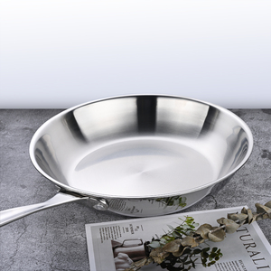 304 thép không gỉ Chảo SUS 304 <span class=keywords><strong>Pan</strong></span> cho bếp cảm ứng và bếp gas - Product Image 5