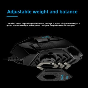 <span class=keywords><strong>Souris</strong></span> de Jeu Filaire Originale Logitech <span class=keywords><strong>G502</strong></span> Hero 16000 PPP, Haute Performance, E-sport, <span class=keywords><strong>LIGHTSPEED</strong></span> - Product Image 3