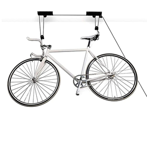 Ceiling Hoist Mountain Cycling Hangers Garage Storage Overhead Rack Hooks Hanging Pulley System Bicycle Wall Mount Bike Lift