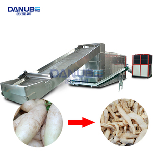 Popular Mesh Belt Dryer Vegetable Dryer Radish Cleaning and Slicing Drying Line Radish Strips <b>Dehumidifier</b> Processing Equipment - Product Image 1