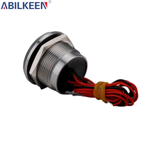 Interruptor piezoeléctrico impermeable industrial de 22mm y 12V IP68, alta durabilidad para sistemas de control de equipos, instalaciones eléctricas - Product Image 4