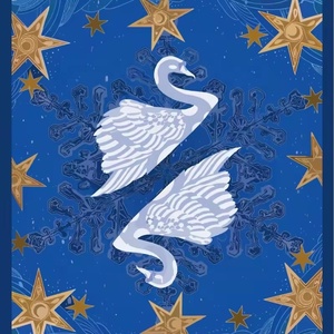 Tapis de mahjong américain Forestland Forest, avec dos antidérapant en caoutchouc, motif de bordure en <span class=keywords><strong>sapin</strong></span>/chanterelle. - Product Image 3