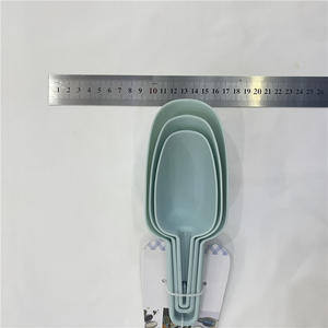 <span class=keywords><strong>Cuisine</strong></span> cuillère à mesurer en plastique ensemble de 3 pièces ménage Simple farine riz farine cuillère <span class=keywords><strong>cuisine</strong></span> bricolage outils de cuisson vente en gros - Product Image 4