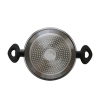 Vente en gros service de casseroles en aluminium avec revêtement de garniture antiadhésive Pot de cuisine anti-adhésif au design classique pour la cuisson à induction