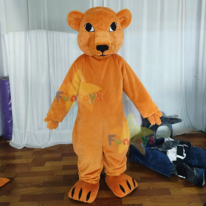 Funtoys Personalizar Leopard Lion King <span class=keywords><strong>Simba</strong></span> Mascot <span class=keywords><strong>Disfraz</strong></span> Personaje de dibujos animados Disfraces Anime Cosplay Kits Halloween para adultos - Product Image 6