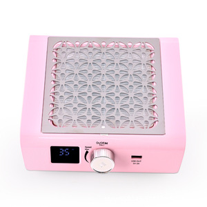 Nouvel aspirateur à poussière pour ongles portable, design unique, sans fil, rechargeable, moteur sans balais haute puissance 85W, 4500 tr/min - Product Image 1