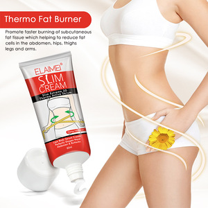Crema caliente orgánica ELAIMEI para adelgazar rápidamente, crema anticelulítica, crema adelgazante para abdomen, muslos, brazos, cintura, moldeadora corporal - Product Image 2