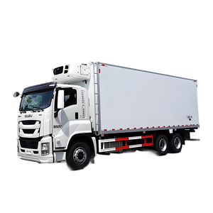 ISUZU 6*4 냉장 콜드 룸 밴 트럭 온도 레코더 아이스크림 고기 운송 냉동 트럭 판매 - Product Image 1