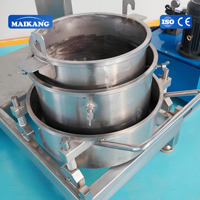 Automatische Hydraulische Pressmaschine Edelstahl Hohe Saftausbeute Obst-Gemüse-Extraktor Palm-Enzym Eingelegtes Gemüse