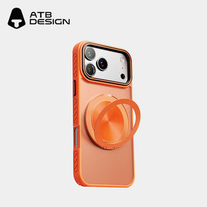 Funda ATB Escarchada Magnética Magnética para <span class=keywords><strong>iPhone</strong></span> 17 con Soporte Integrado, el Estuche Más Vendido con Función Antideslizante, Apta para Apple 17 Air Pro Max - Product Image 1