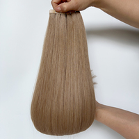 Extensions de cheveux européens humains marron clair Double extrémité complète longue durée de vie Extensions de cheveux Remy Livraison rapide