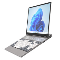 Vente en gros de nouveaux ultrabooks de 16 pouces avec écran 2,5K, processeur Intel N5105 quadricœur, ordinateurs portables en aluminium, clavier mécanique avec rétroéclairage