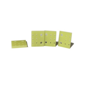 Plaque d'isolation en fibre de verre 10x15mm avec trous traversants, panneau en résine haute température pour applications électriques - Product Image 5