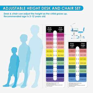 Table d'étude pour enfants <span class=keywords><strong>pas</strong></span> <span class=keywords><strong>cher</strong></span> chaise de <span class=keywords><strong>bureau</strong></span> chaise de <span class=keywords><strong>bureau</strong></span> d'école pour enfants réglable bleu ergonomique <span class=keywords><strong>bureau</strong></span> d'étudiant et ensemble de chaises pour enfants - Product Image 5