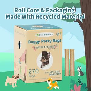 Bolsas Biodegradables para Excremento de Mascotas, Ecológicas, Paquete de 18 Rollos, Resistentes, Dispensador de Bolsas para Desechos de Mascotas, Bolsas de Plástico para Excremento de Perro - Product Image 3