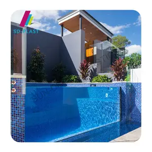 Acrylic sheet 100% Virgin Lucite Raw Material clear acrylic glass sheet panel 80mm for swimming pool walls