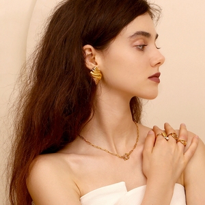 <span class=keywords><strong>Collane</strong></span> di Bigiotteria di Moda Placcate Oro, Collana a Catena per <span class=keywords><strong>Uomo</strong></span> e Donna in Acciaio Inossidabile, Girocollo - Product Image 2