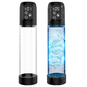 Nueva copa de masturbación masculina, Copa masturbadora de empuje vibratoria de succión de vagina <span class=keywords><strong>Real</strong></span> de silicona para hombres - Product Image 1