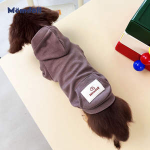 Memdoll Original Hiver Nouveau Hoodie pour Animaux de Compagnie Doux et Confortable en Tissu De Rong Vêtements de Mode pour Chiens <span class=keywords><strong>Teckel</strong></span> <span class=keywords><strong>Schnauzer</strong></span> Bichon Frisé - Product Image 5