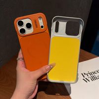 Funda Magnética sin Bordes para Apple 17 Pro Max, Carcasa Mate para iPhone 11 12 13 14 15 16