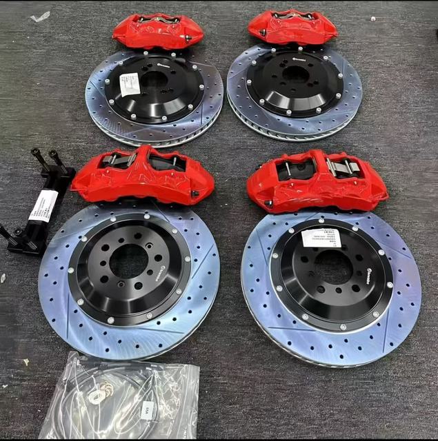 New High Performance Aplusracing Brake Kits Front and Rear 6POT+4POT for LX570 2018