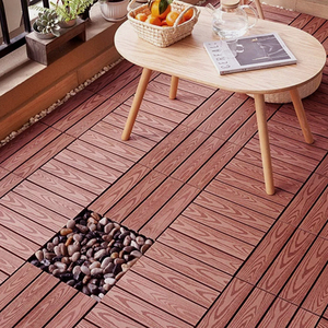 Plancher en vinyle de luxe WPC résistant aux intempéries, écologique, imperméable, à verrouillage, en chêne lisse contemporain pour extérieur, 4-6 mm - Product Image 6