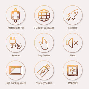 TRONXY MOORE 2 Pro Ceramic 3d <b>Printer</b> New Product Mud 3d Printing <b>Machine</b> 255*255*260mm OEM/ODM Clay 3d <b>Printer</b> - Product Image 2