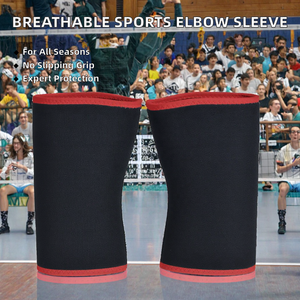 Wholesale Professional Protection Non-Slip Elastic Breathable <b>Compression</b> Sports <b>Knee</b> <b>Sleeve</b> Thick Spandex Polyester for Tennis - Product Image 2