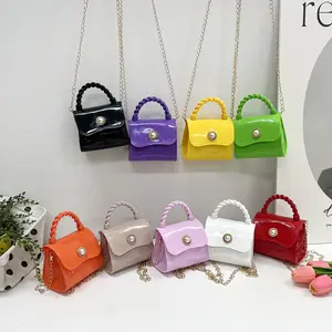 Bolsa de ombro com moedas para crianças, venda quente, bolsa de crossbody para crianças, de princesa