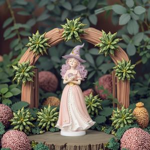 Estatua de Reina Mágica Personalizada, Figura de Anime, Escultura de Resina Animal, Hecha a Mano y Pintada a Mano, Regalo para Niña, Marca ZY - Product Image 5