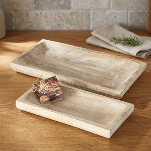Mangue En Bois Plateau de Service - Product Image 3