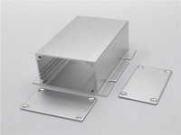 Boîtier de jonction mural en aluminium extrudé anodisé 30*67*80mm, petite boîte électrique pour PCB, boîtier pour appareil électronique en aluminium