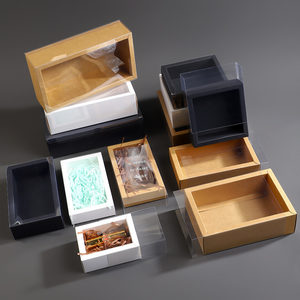 Boîte en papier cellophane, boîte pliante, boîte d'emballage, boîte à tiroir, boîte cadeau, boîte vide, boîte à bijoux, boîte en <span class=keywords><strong>carton</strong></span> blanc, petite boîte en papier - Product Image 6